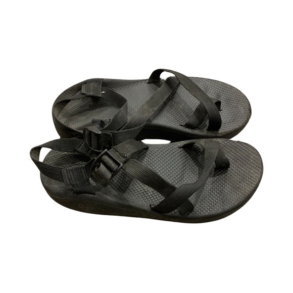 Chaco Other - Chaco Men’s Solid Black Strappy Sandals Size 12